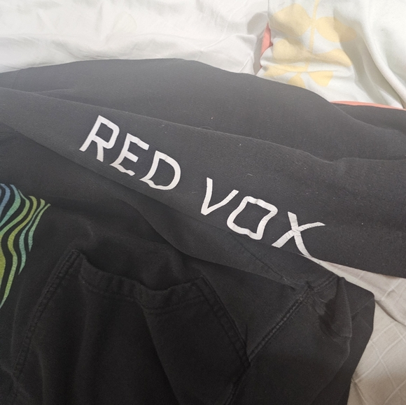 Red Vox Another Light Hooded Sweatshirt Hoodie Large 2018 - Picture 3 of 3